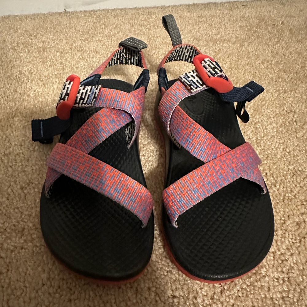 Chaco Kids' Sandals in Pink and Blue